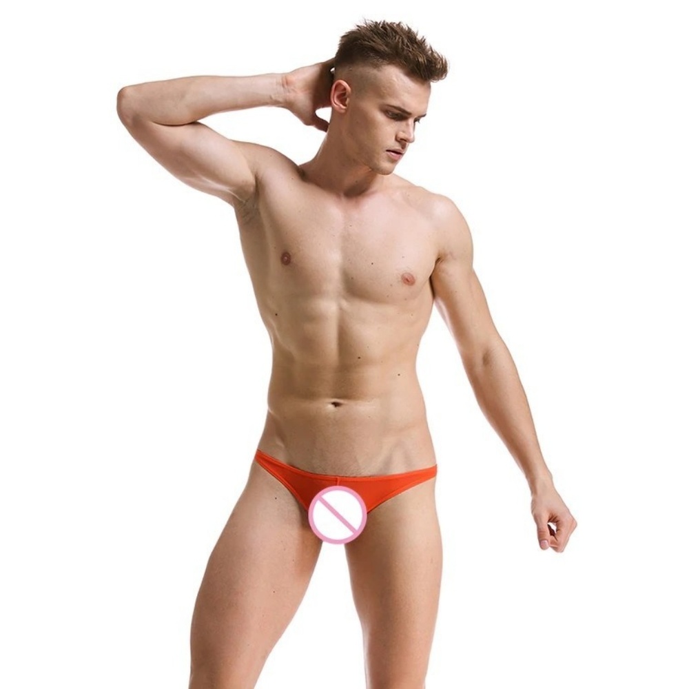 Orange Bikini Brief